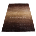 Polyester Soie Shaggy avec tapis en boucle